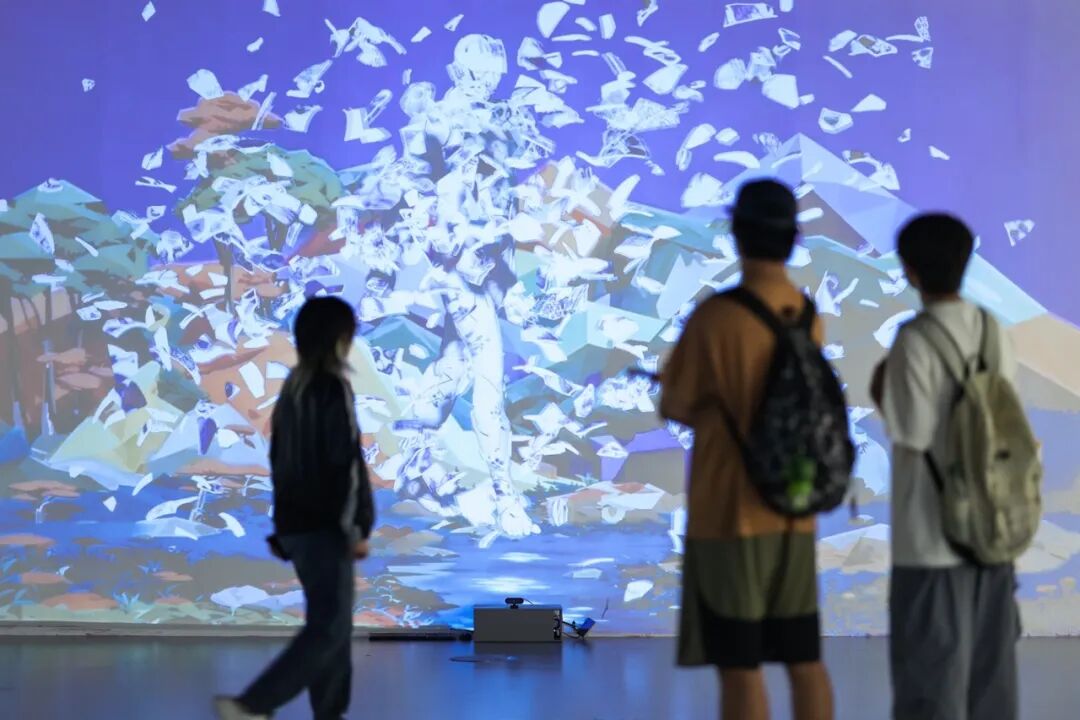艺术大展开幕！刘海粟美术馆上演一场数字光影秀