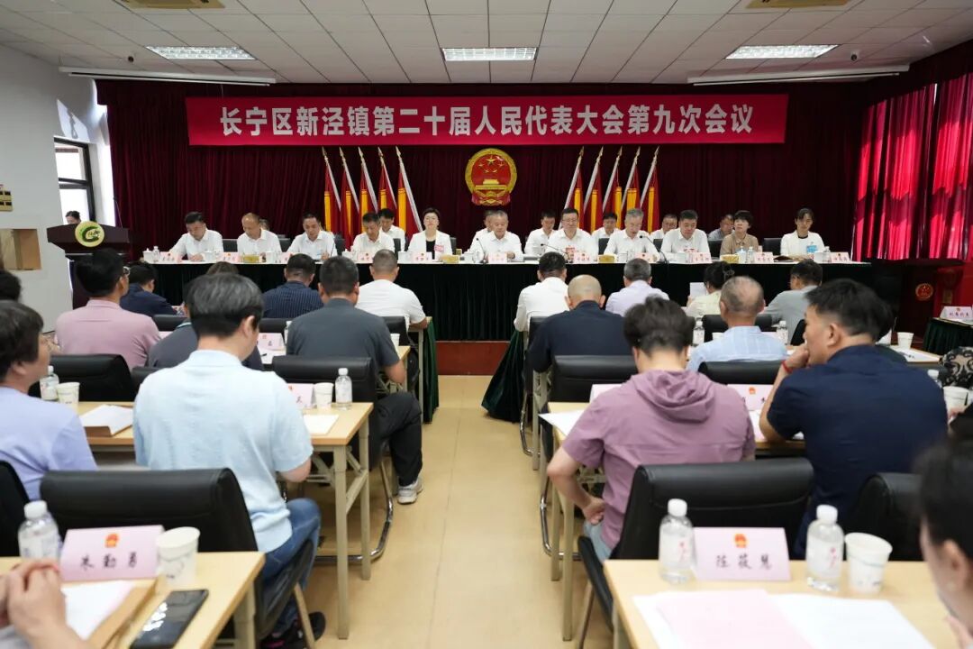 新泾镇召开第二十届人民代表大会第九次会议