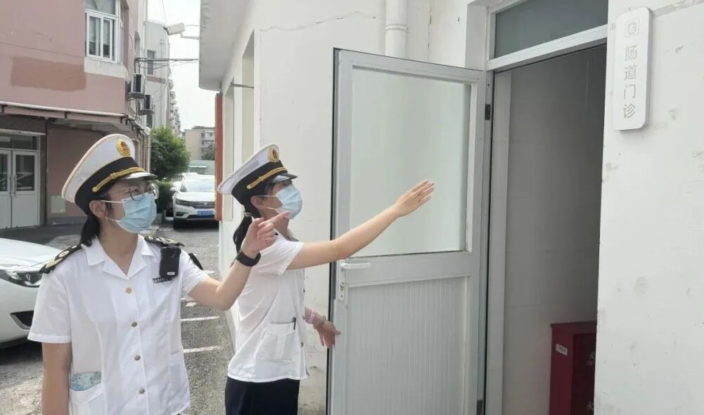长宁开展夏季肠道传染病防控检查