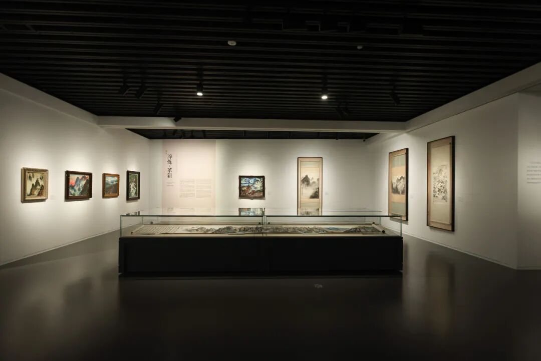 刘海粟“十上黄山”系列作品亮相！这个年度大展在长宁开幕