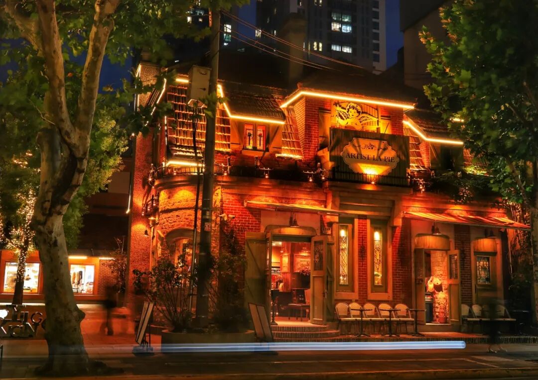 长宁这条百年马路，夜景美翻了
