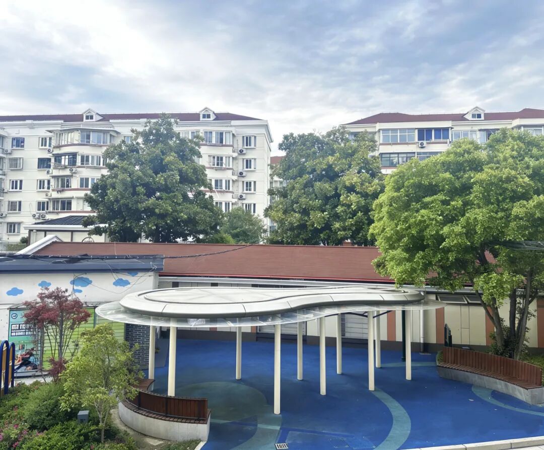 一墙一灯一亭……长宁这个老旧小区“好看”更“好住”